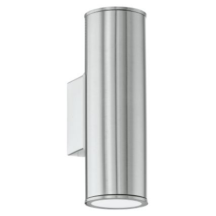Eglo 33582 - LED RGBW Dimmerabile per esterni wall illuminazione RIGA 2xGU10/5W/230V IP44
