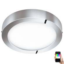 Eglo 33667 - LED RGBW Plafoniera dimmerabile da bagno FUEVA-C LED21W/230V diametro 30 cm IP44