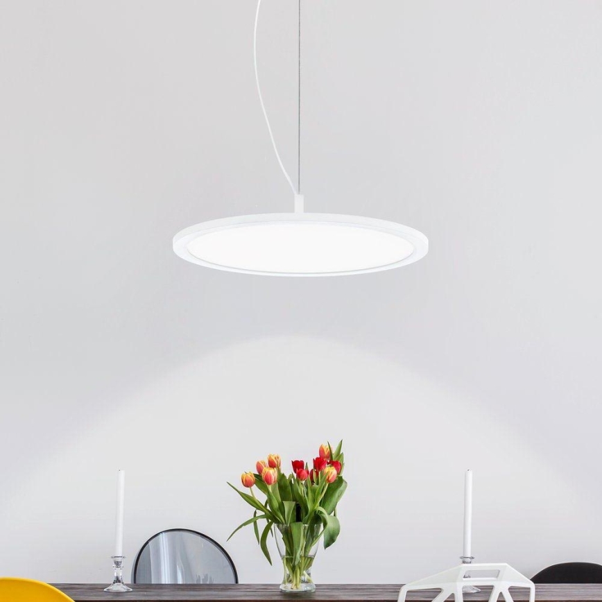Eglo 33675 - LED RGBW Lampadario dimmerabile a sospensione con filo CERIGNOLA-C LED/21W/230V 2700-6500K + telecomando