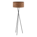 Eglo 33705 - Lampada da terra CANNAFESCA 1xE27/60W/230V marrone/nero