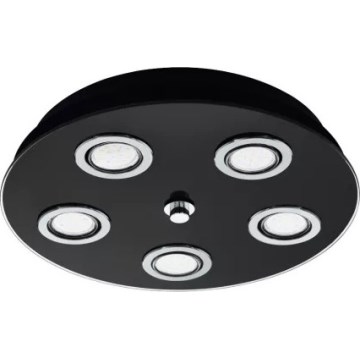 Eglo 33805 - Plafoniera LED da soffitto GRATTINO 5xGU10/2,8W/230V