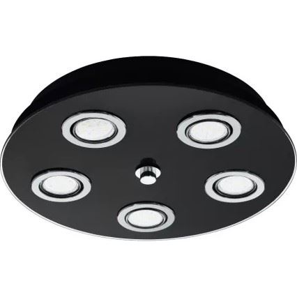 Eglo 33805 - Plafoniera LED da soffitto GRATTINO 5xGU10/2,8W/230V