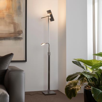 Eglo 33817 - LED Dimmerabile touch lampada con piedistallo SOLANO LED/30W/230V + LED/4W