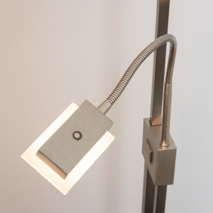 Eglo 33817 - LED Dimmerabile touch lampada con piedistallo SOLANO LED/30W/230V + LED/4W