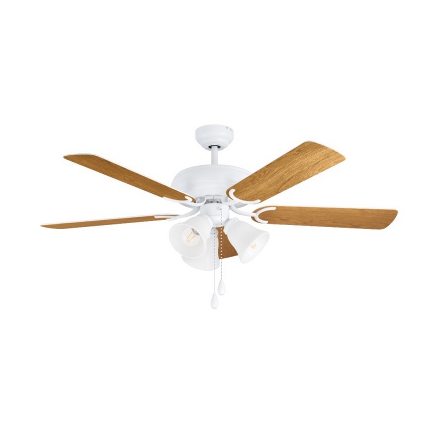 Eglo 35076 - Ventilatore da soffitto LAS PALMAS 3xE27/40W/230V marrone