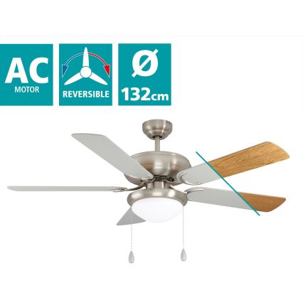 Eglo - Ventilatore da soffitto 2xE27/40W/230V