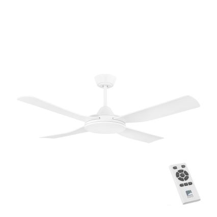 Eglo - Ventilatore da soffitto 52W/230V con telecomando bianco