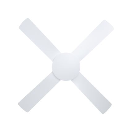 Eglo - Ventilatore da soffitto 52W/230V con telecomando bianco