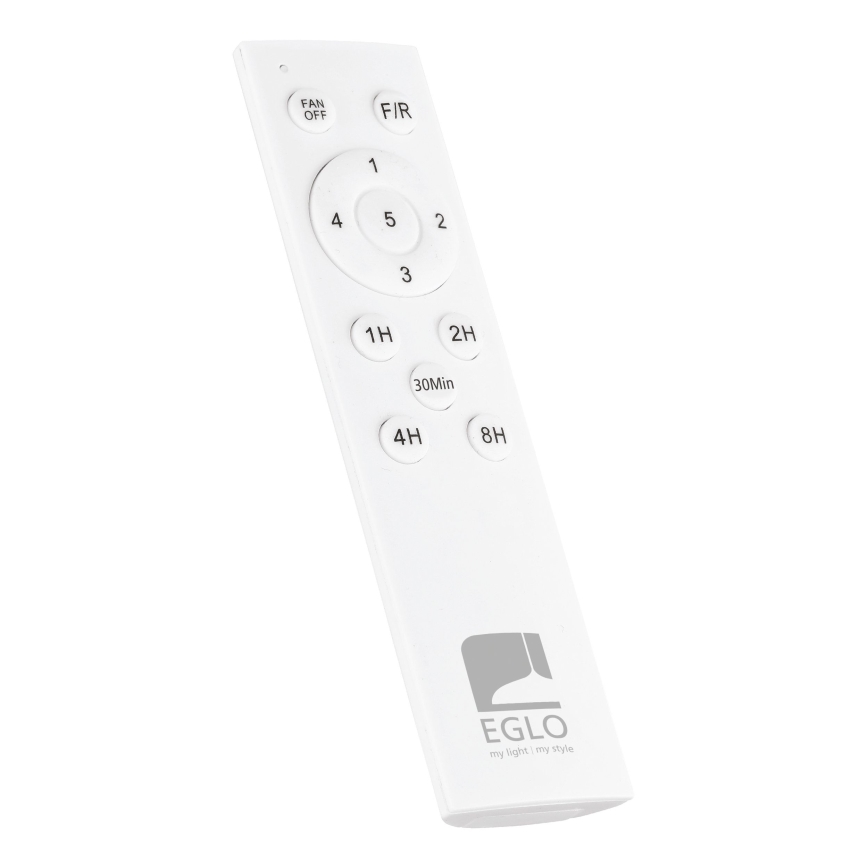 Eglo - Ventilatore da soffitto Ø 132 cm bianco + telecomando