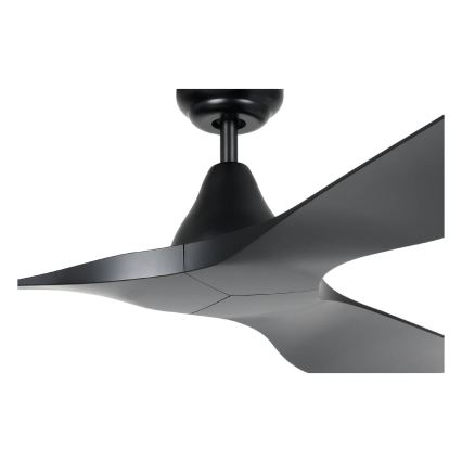 Eglo - Ventilatore da soffitto Ø 132 cm nero + telecomando