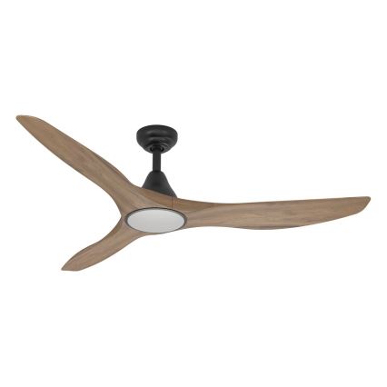 Eglo - Ventilatore da soffitto LED/19W/230V 3000/4000/5000K Ø 132 cm marrone + telecomando