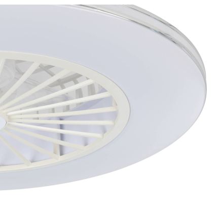 Eglo - Ventilatore da soffitto LED dimmerabile 3xLED/12,6W/230V 2700-6500K Ø 55 cm bianco + telecomando