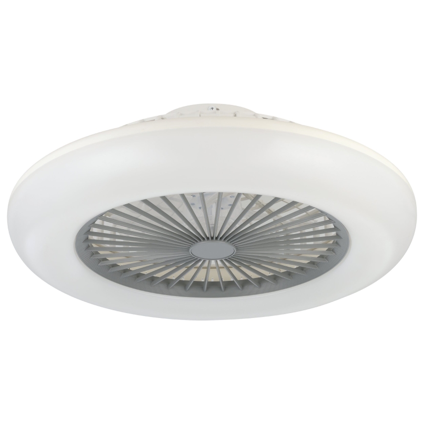 Eglo - Ventilatore da soffitto dimmerabile a LED 3xLED/12,6W/230V 2700-6500K diametro 55 cm grigio + telecomando