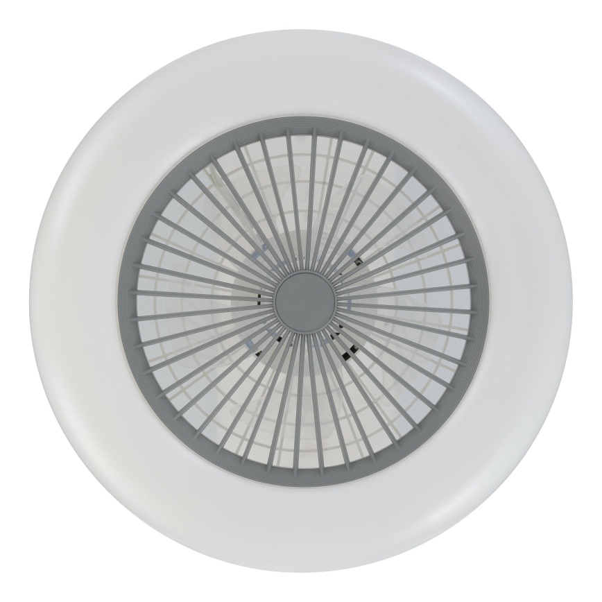 Eglo - Ventilatore da soffitto dimmerabile a LED 3xLED/12,6W/230V 2700-6500K diametro 55 cm grigio + telecomando