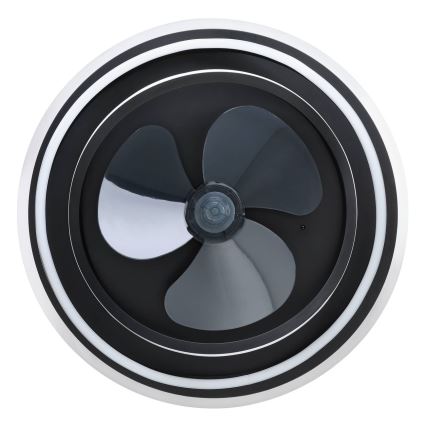 Eglo - ventilatore da soffitto dimmerabile a LED 4xLED/9W/230V 2700-6500K Ø 50 cm nero + telecomando