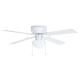 Eglo - Ventilatore da soffitto 1xE27/60W/230V bianco