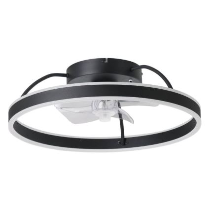 Eglo - Ventilatore da soffitto LED RGBW dimmerabile LED/36W/230V 3000-6500K nero + telecomando