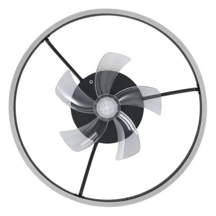 Eglo - Ventilatore da soffitto LED RGBW dimmerabile LED/36W/230V 3000-6500K nero + telecomando