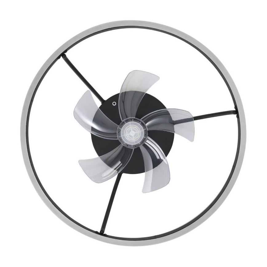 Eglo - Ventilatore da soffitto LED RGBW dimmerabile LED/36W/230V 3000-6500K nero + telecomando