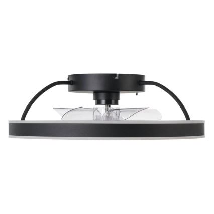 Eglo - Ventilatore da soffitto LED RGBW dimmerabile LED/36W/230V 3000-6500K nero + telecomando