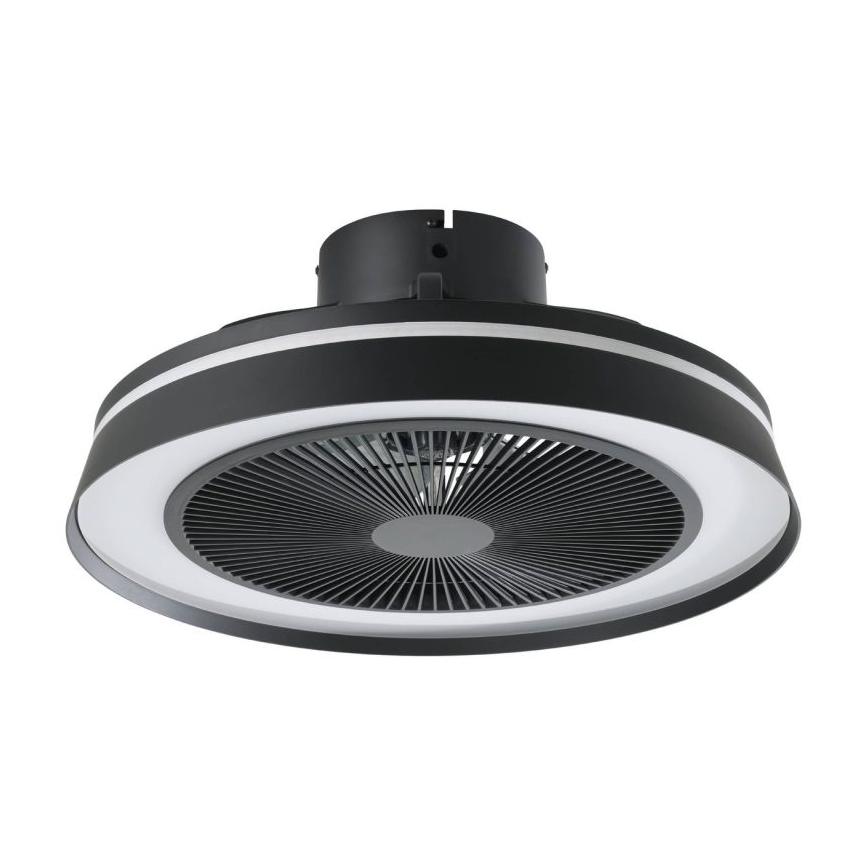 Eglo - Ventilatore da soffitto LED RGBW dimmerabile 3xLED/8,5W/230V+LED/6W 2700-6500K Ø 48 cm nero + telecomando