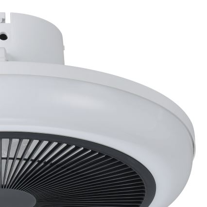 Eglo - Ventilatore da soffitto LED dimmerabile 3xLED/8,5W/230V 2700-6500K Ø 45,5 cm nero + telecomando
