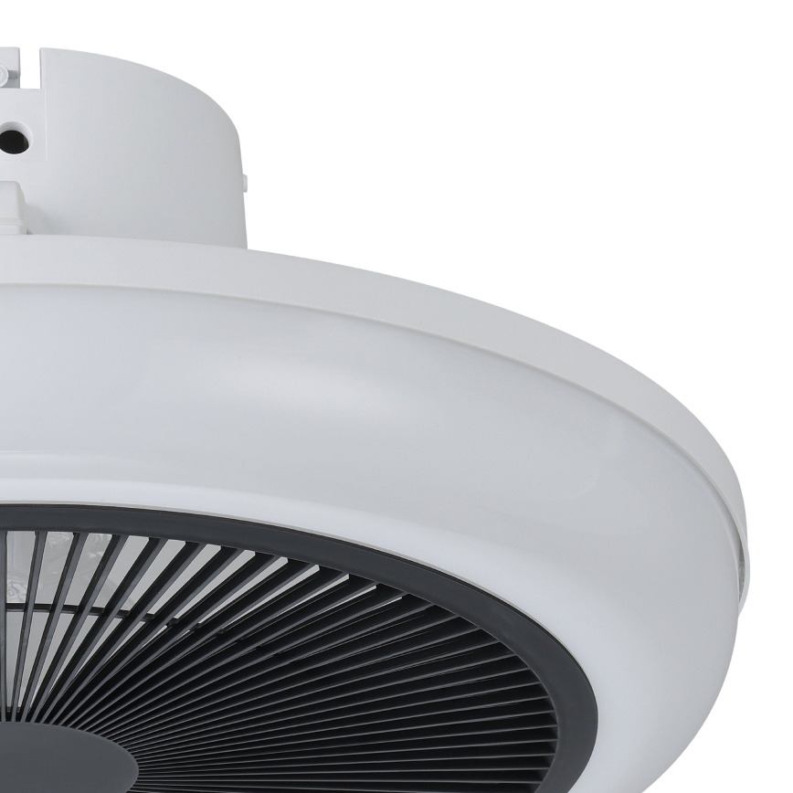 Eglo - Ventilatore da soffitto LED dimmerabile 3xLED/8,5W/230V 2700-6500K Ø 45,5 cm nero + telecomando