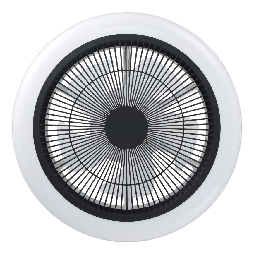 Eglo - Ventilatore da soffitto LED dimmerabile 3xLED/8,5W/230V 2700-6500K Ø 45,5 cm nero + telecomando