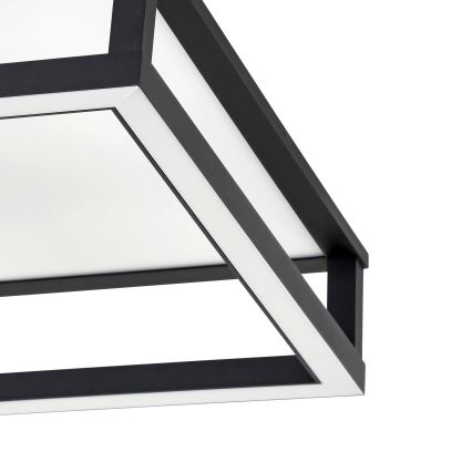 Eglo - Plafoniera LED dimmerabile LED/29,4W/230V 2700-6500K nero + telecomando