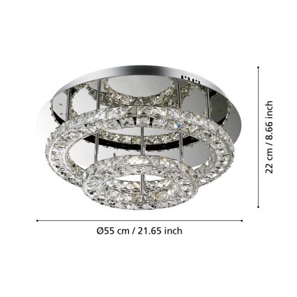 Eglo - Plafoniera LED LED/30,5W/230V