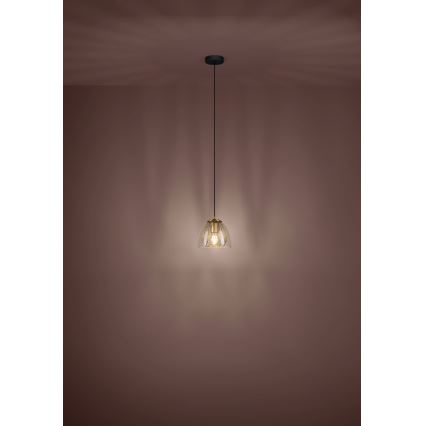 Eglo - Lampadario a sospensione con filo 1xE27/40W/230V oro