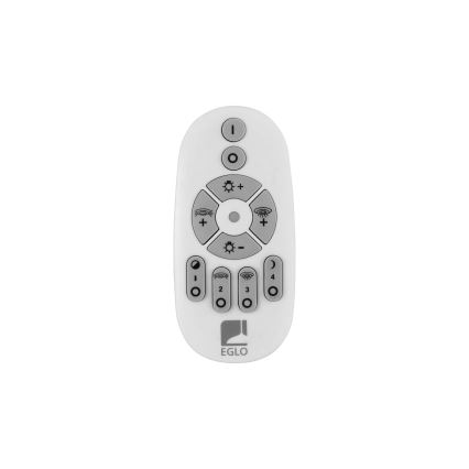 Eglo - Lampadario a sospensione con filo LED dimmerabile 3xLED/8W/230V + 3xLED/8,5W 3000K nero + telecomando