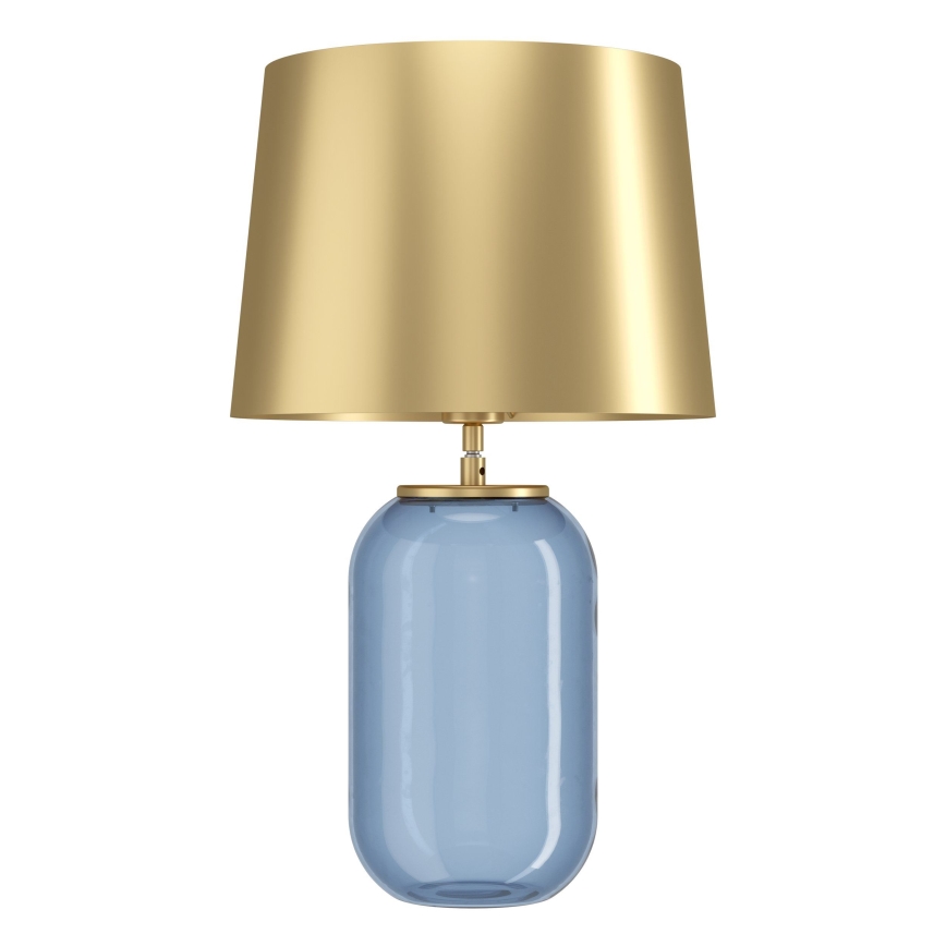 Eglo - Lampada da tavolo 1xE27/40W/230V oro/blu