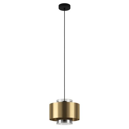 Eglo - Lampadario a sospensione con filo 1xE27/40W/230V oro