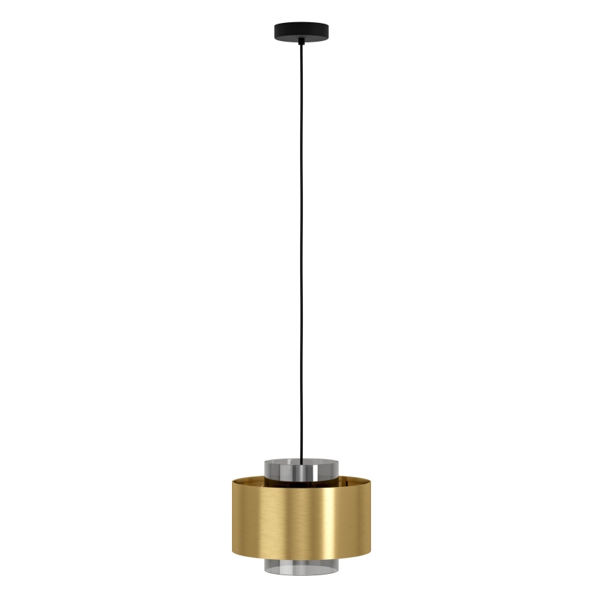 Eglo - Lampadario a sospensione con filo 1xE27/40W/230V oro