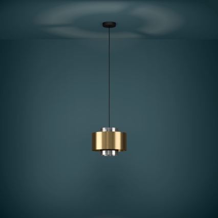 Eglo - Lampadario a sospensione con filo 1xE27/40W/230V oro