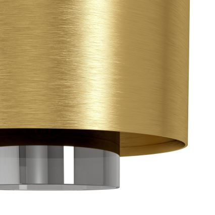 Eglo - Lampadario a sospensione con filo 3xE27/40W/230V oro