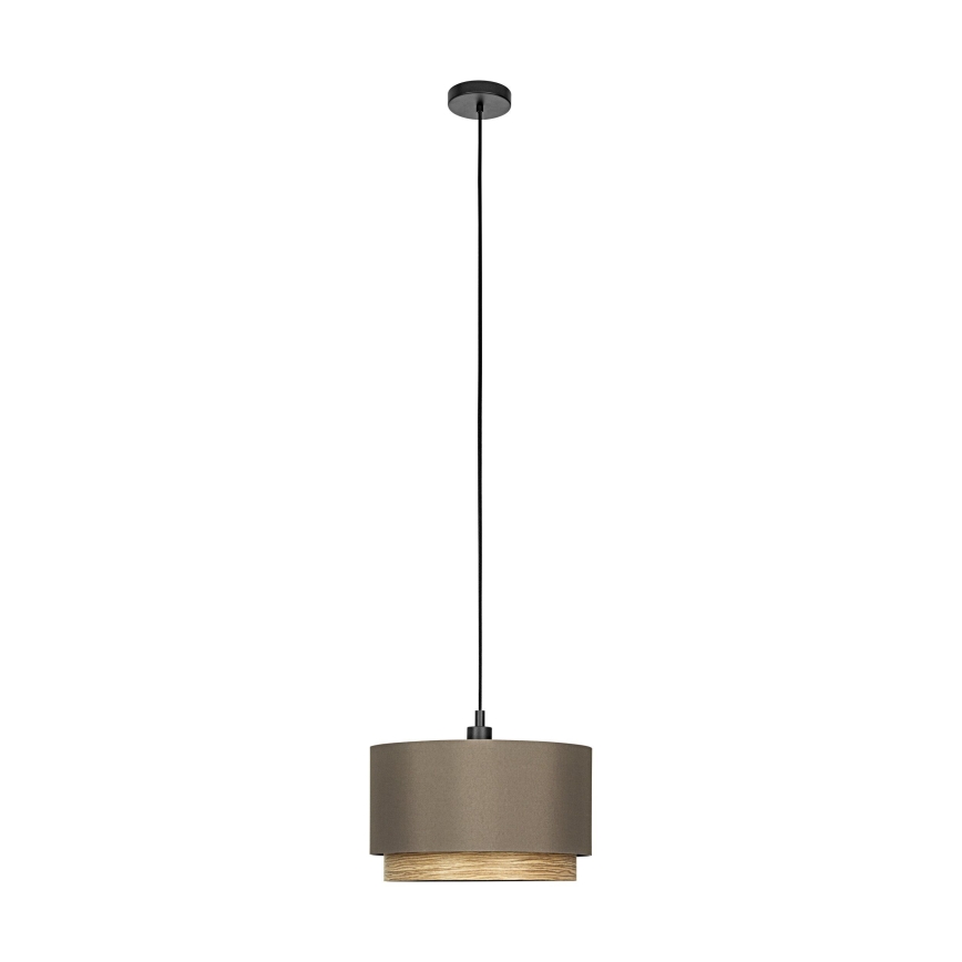 Eglo - Lampadario a sospensione con filo 1xE27/40W/230V marrone
