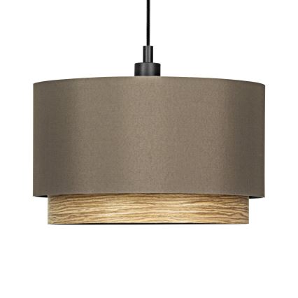 Eglo - Lampadario a sospensione con filo 1xE27/40W/230V marrone