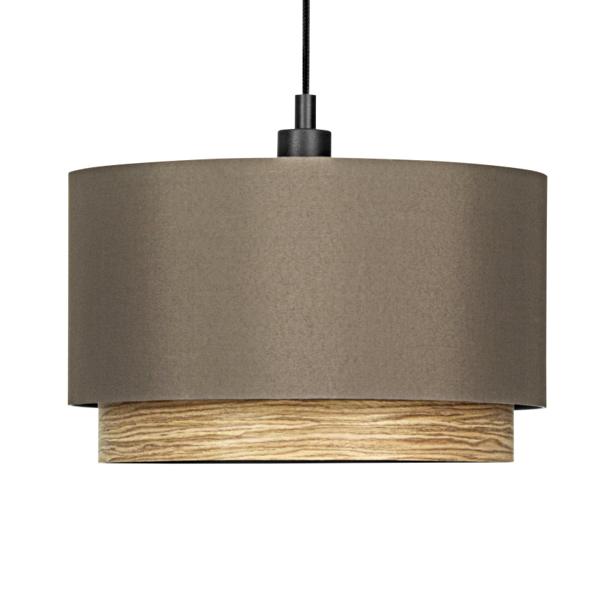 Eglo - Lampadario a sospensione con filo 1xE27/40W/230V marrone