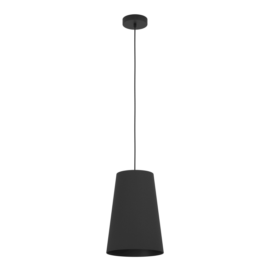 Eglo - Lampadario a sospensione con filo 1xE27/40W/230V nero