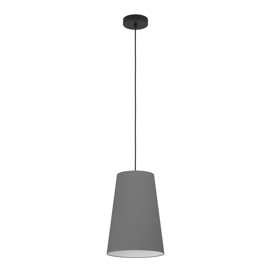 Eglo - Lampadario a sospensione con filo 1xE27/40W/230V grigio