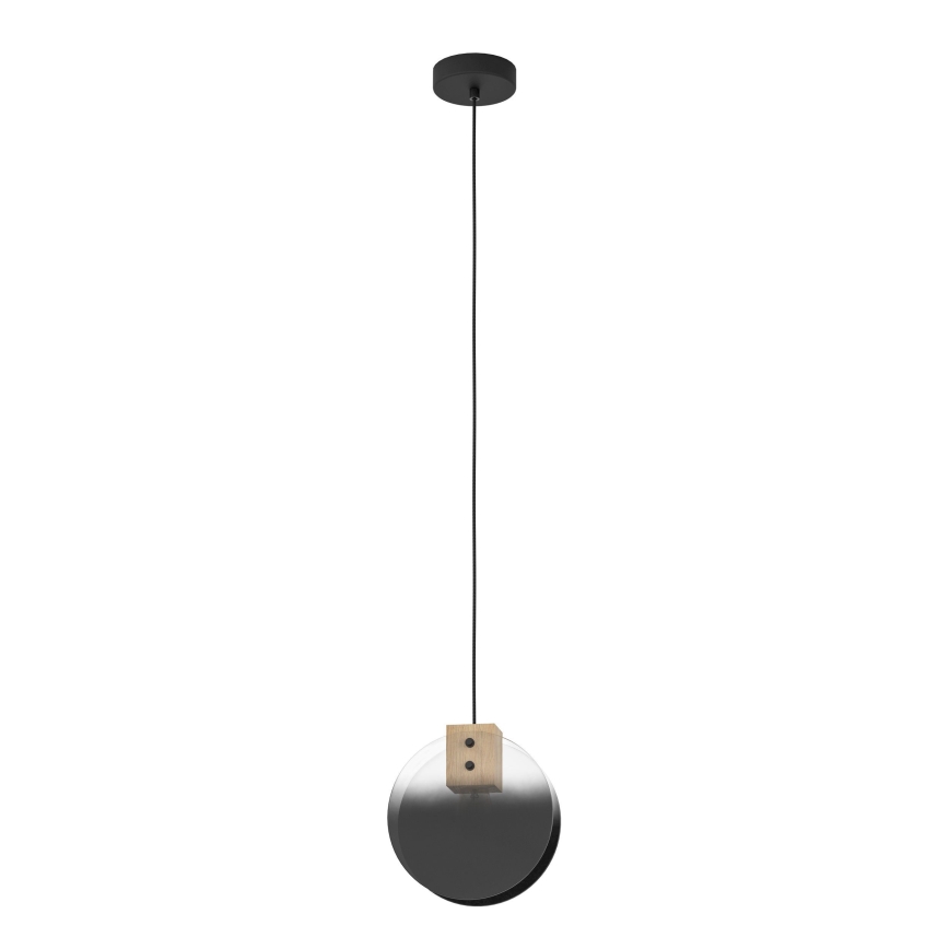 Eglo - Lampadario a sospensione con filo 1xE27/40W/230V fumé