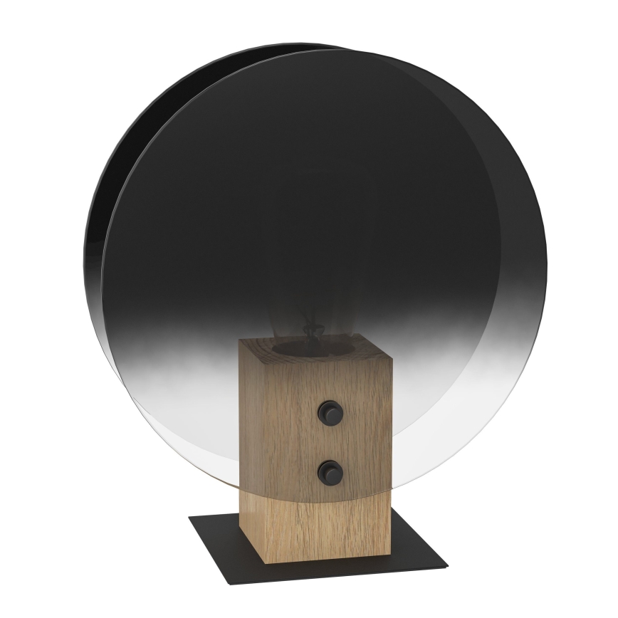 Eglo - Lampadario a sospensione con filo 1xE27/40W/230V fumé