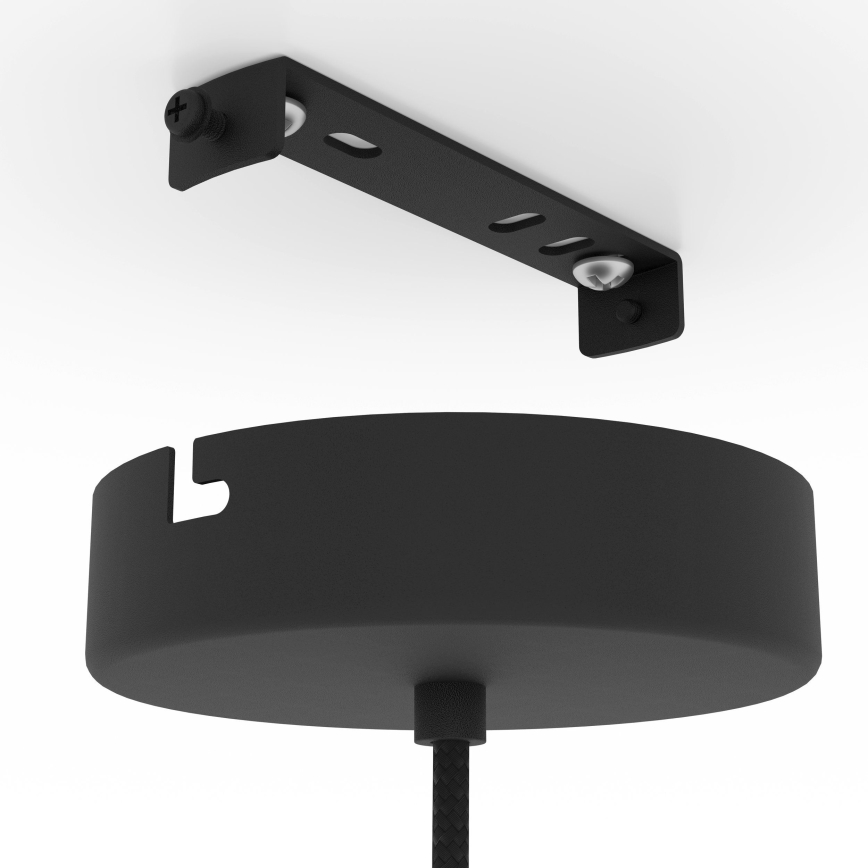 Eglo - Lampadario a sospensione con filo 1xE27/40W/230V diametro 24 cm bambù