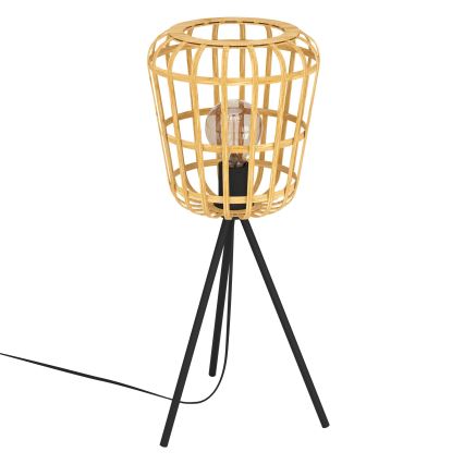 Eglo - Lampada da tavolo 1xE27/40W/230V bambù