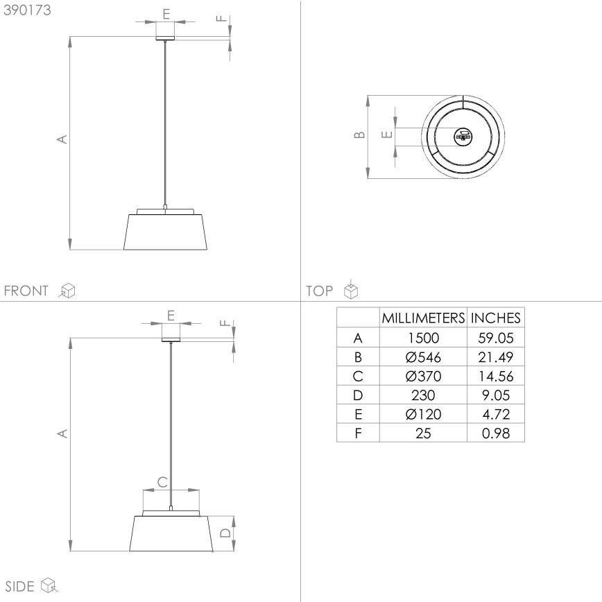 Eglo - Lampadario a sospensione con filo 3xE27/40W/230V grigio/oro