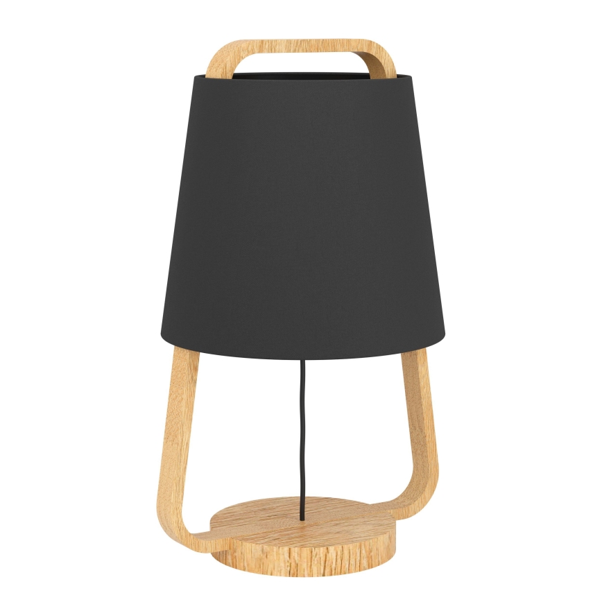 Eglo - Lampada da tavolo 1xE27/40W/230V nero