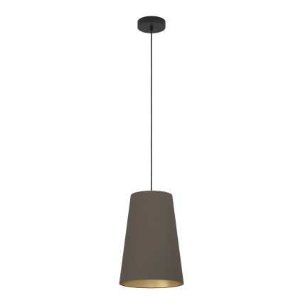 Eglo - Lampadario a sospensione con filo 1xE27/40W/230V marrone