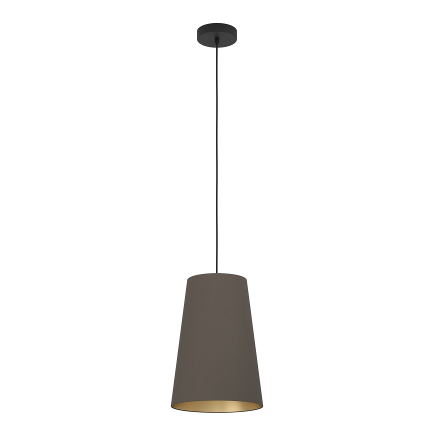 Eglo - Lampadario a sospensione con filo 1xE27/40W/230V marrone